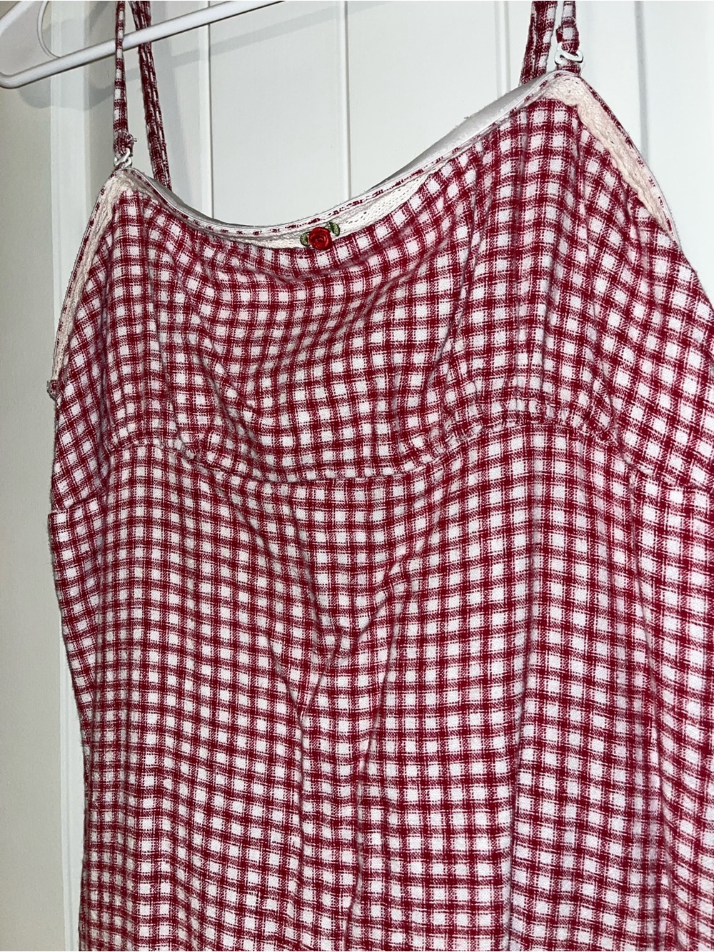 AEROPOSTALE- Red gingham mini dress - Picture 2 of 8